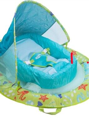 Swimways: Stage 1 Infant Spring Baby Pool Float with Removable Sun Canopy